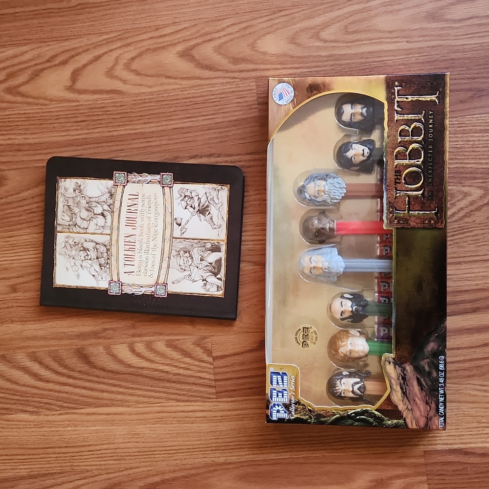 Hobbit Pez and Journal